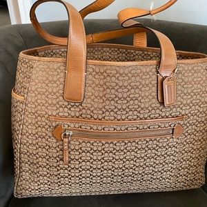 Like new condition, Coach small signature c bag